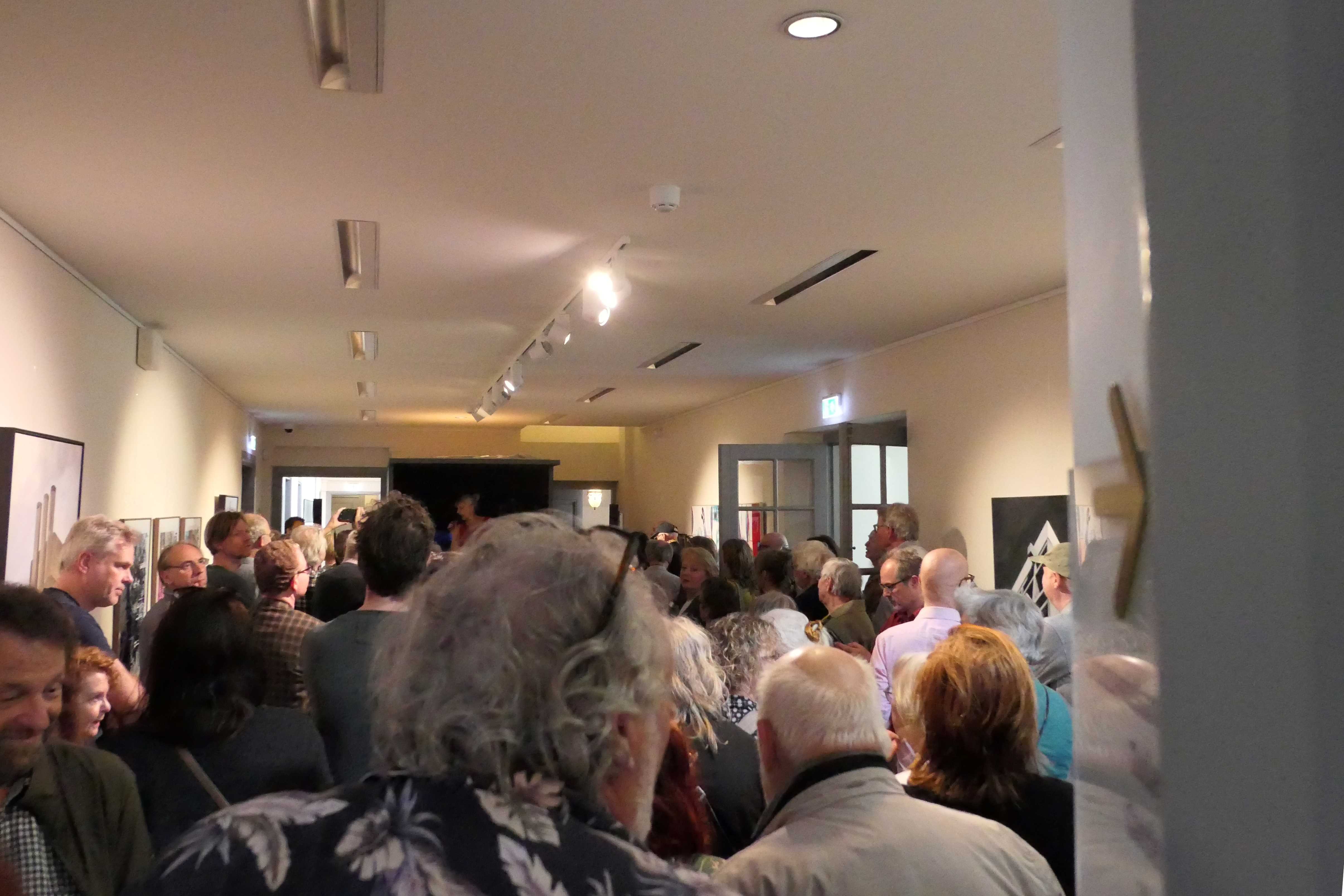 Opening expositie Grofweg Bruut in Paviljoen Welgelegen 